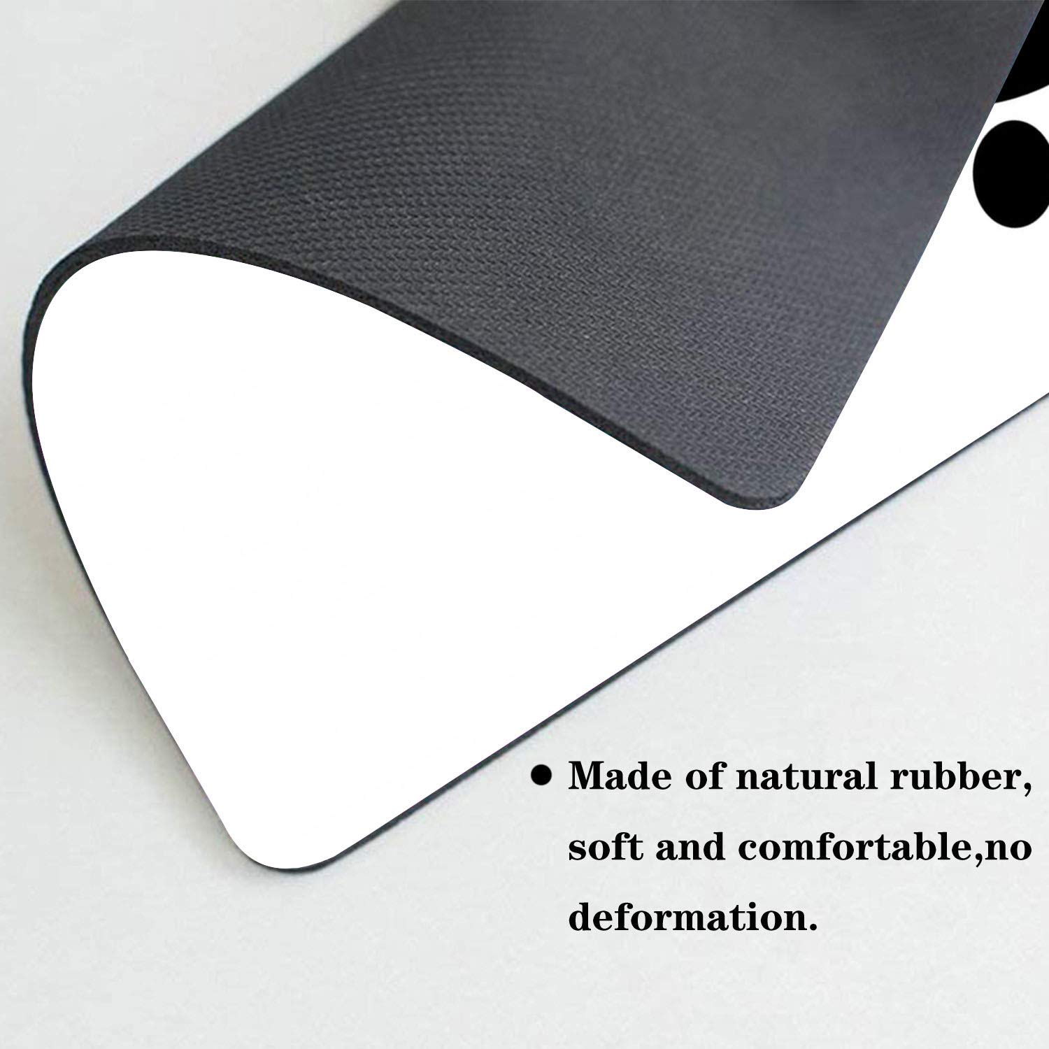 Cute Dog Paw Print Gaming Mouse Pad - Non-Slip Rubber Mouse Mat for Laptop, PC & Office Use - Perfect for Gaming, Work & Home Office Setup