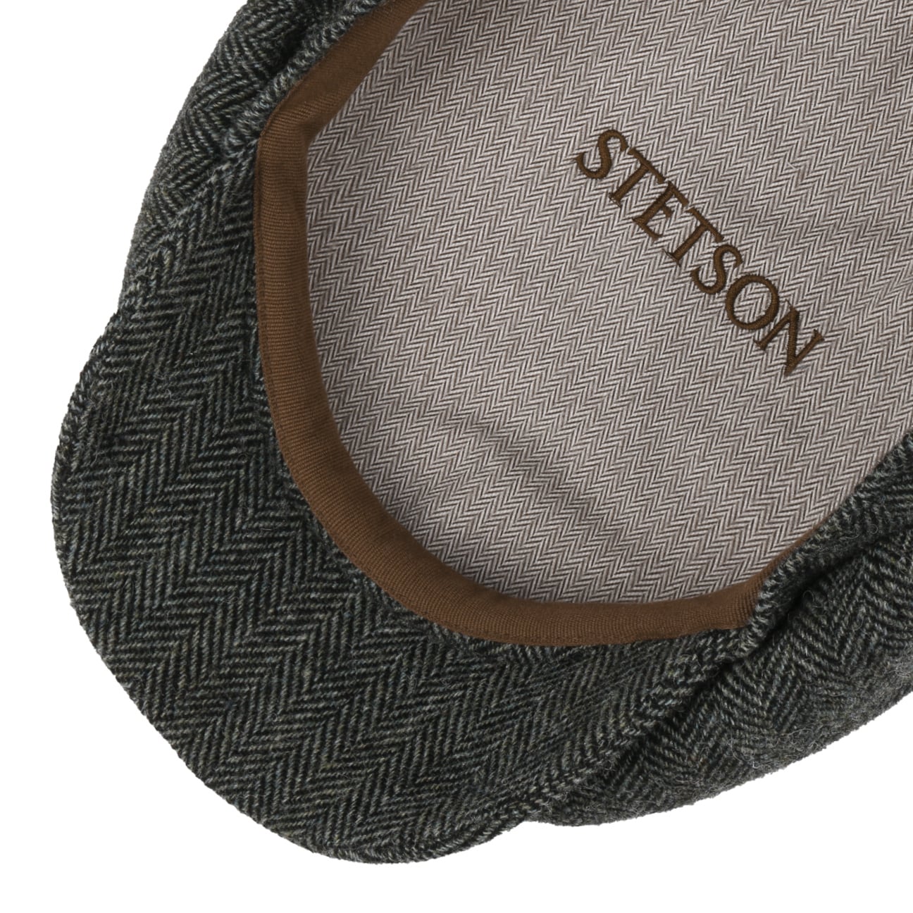 Stetson Hatteras Classic Wool Newsboy Cap - Vintage Style Men's Hat for Casual Wear & Outdoor Activities