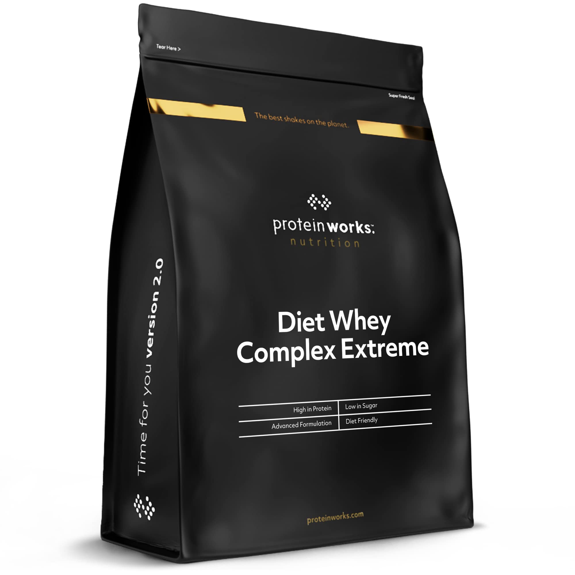 THE PROTEIN WORKS Extreme Weight Loss Protein Powder | Smooth Banana Flavor | Low Fat & Low Calorie Diet Shake | Rich in Vitamins & Minerals | 500g - Perfect for Post-Workout Recovery & Healthy Weight Management