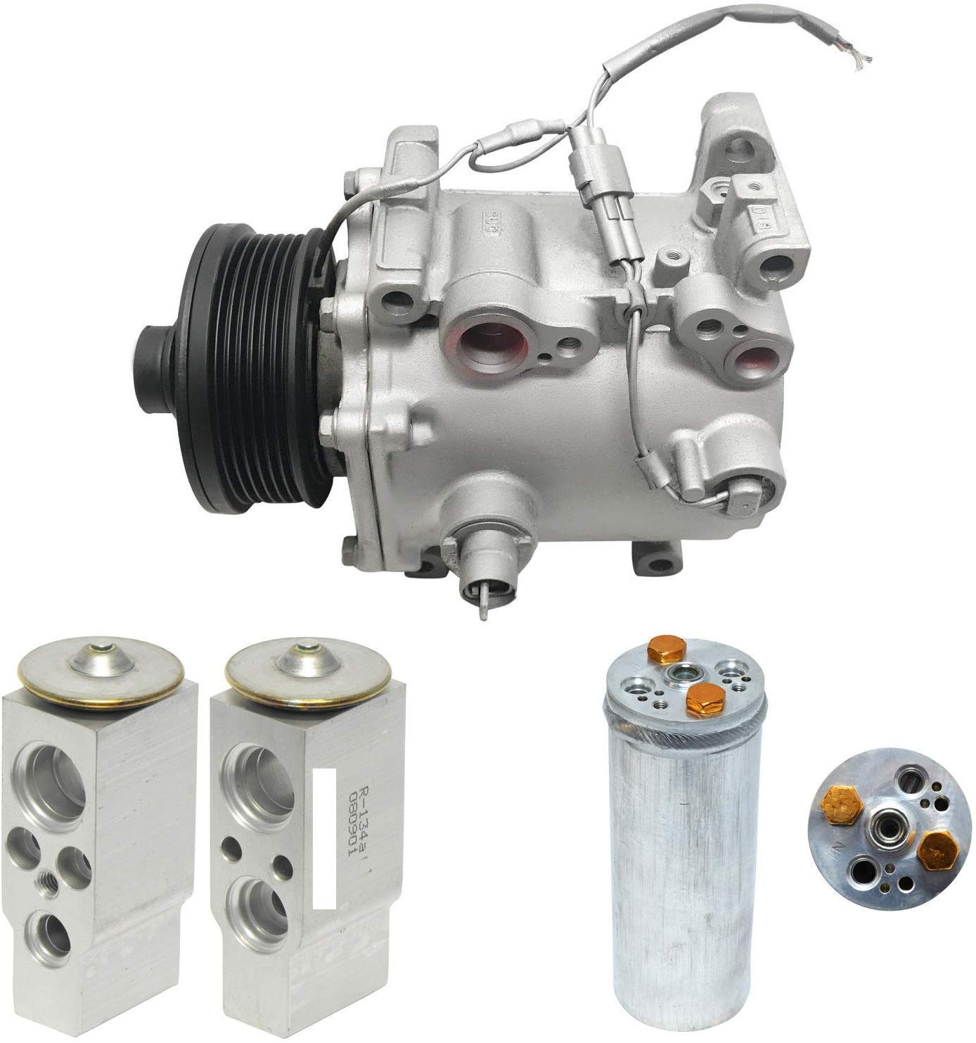 RYC AC Compressor Kit KT AI10 - High Performance Car Air Conditioning Compressor Replacement for Smooth Cooling - Perfect for Hot Weather & Long Road Trips