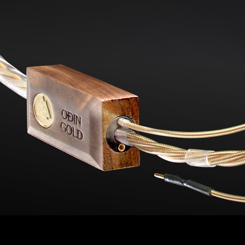 Nordost Odin Gold Tonearm Cable - Premium Audiophile Phono Cable for Turntables - Perfect for Vinyl Record Players & Hi-Fi Audio Systems