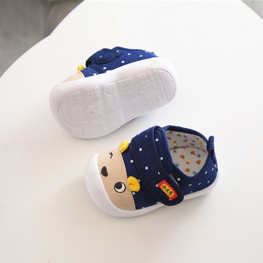 **Adorable Squeaky Baby Shoes for Girls & Boys - Soft Non-Slip Cartoon Sole Infant Walking Shoes | Perfect for First Steps, Playtime & Outdoor Adventures**