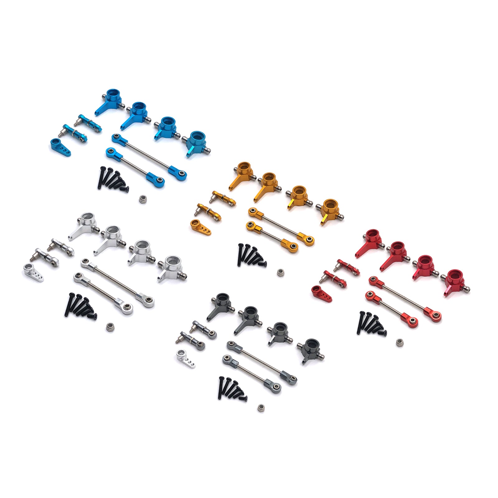 WLtoys K969 K979 K989 K999 P929 P939 284131 1/28 Scale Steering Cup Rod Servo Arms - Replacement Parts for RC Car Drifting & Racing Accessories