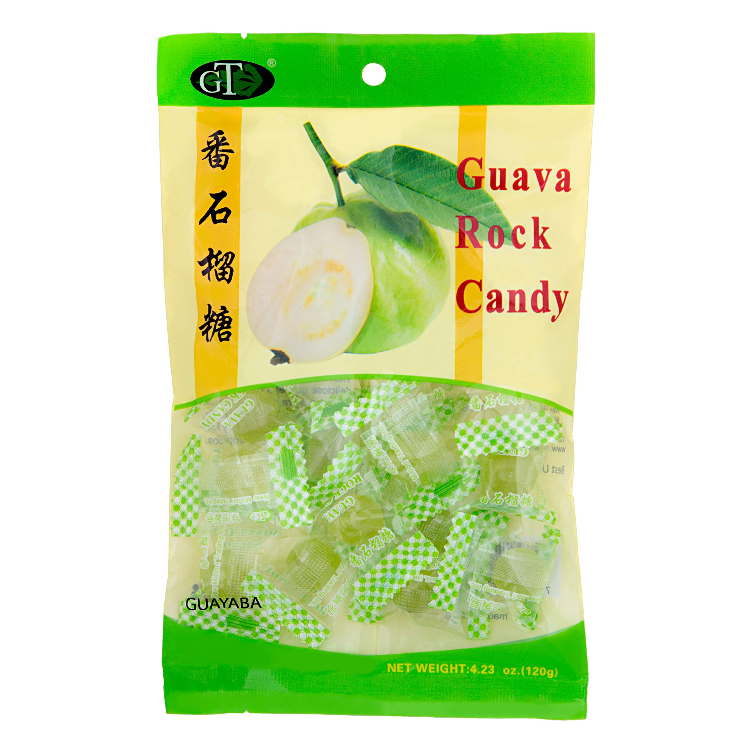 Guava Rock Candy - Natural Fruit Flavored Hard Candy - Perfect for Parties, Gifts & Sweet Cravings
