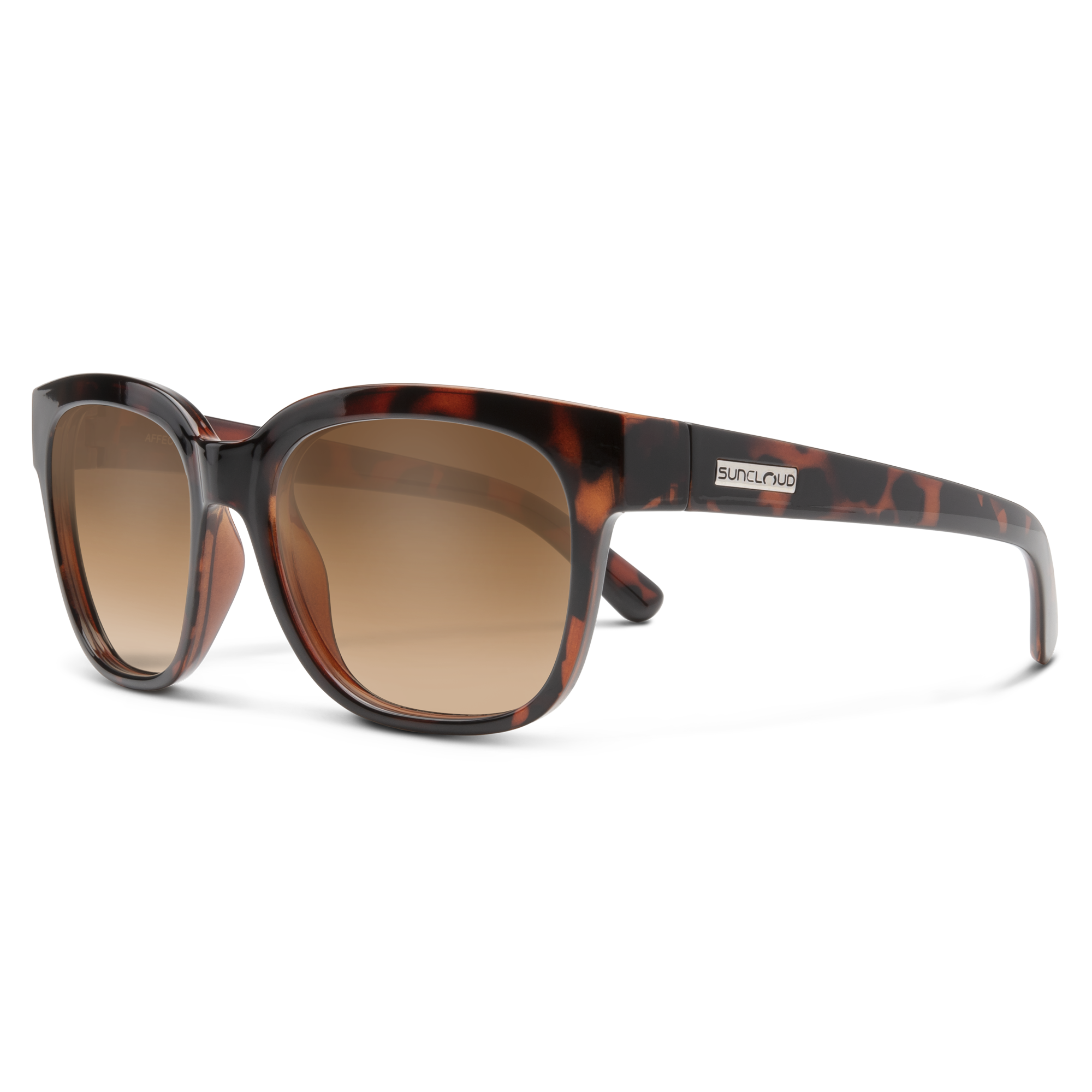 Affect Tortoise Sunglasses with Polarized Brown Gradient Lenses - Perfect for Outdoor Sports, Driving & Beach Vacations