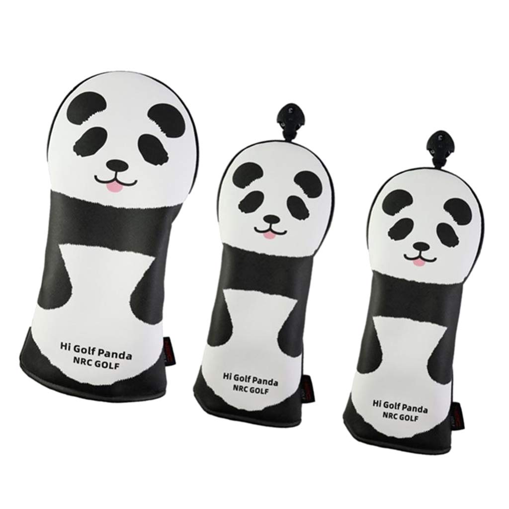 3X Waterproof Golf Iron Covers - Durable Club Head Protectors for Golf Bags | Perfect for Rainy Days & Travel (Set of 3)
