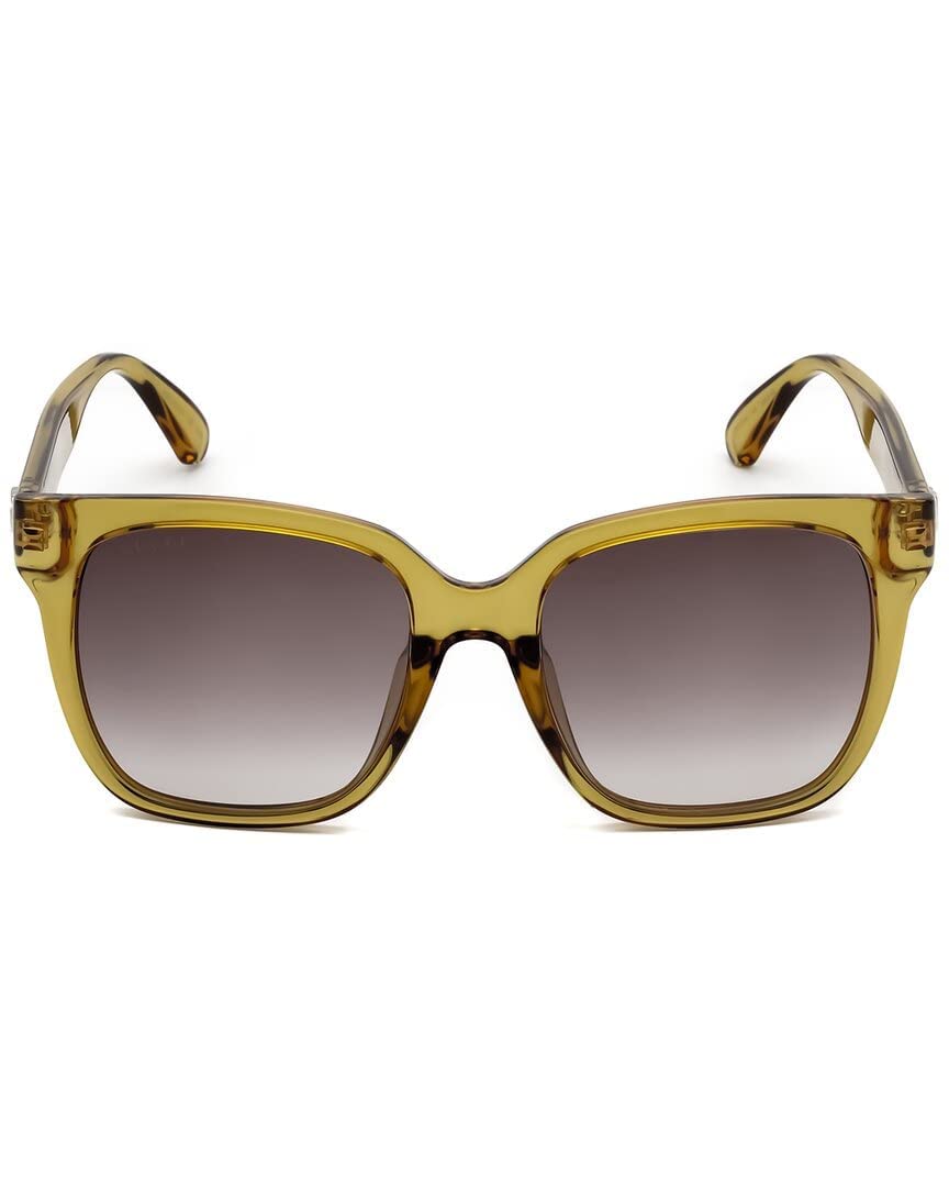 Gucci GG0715SA 53mm Cat Eye Sunglasses for Women - UV Protection, Luxury Designer Shades for Fashion & Outdoor Activities