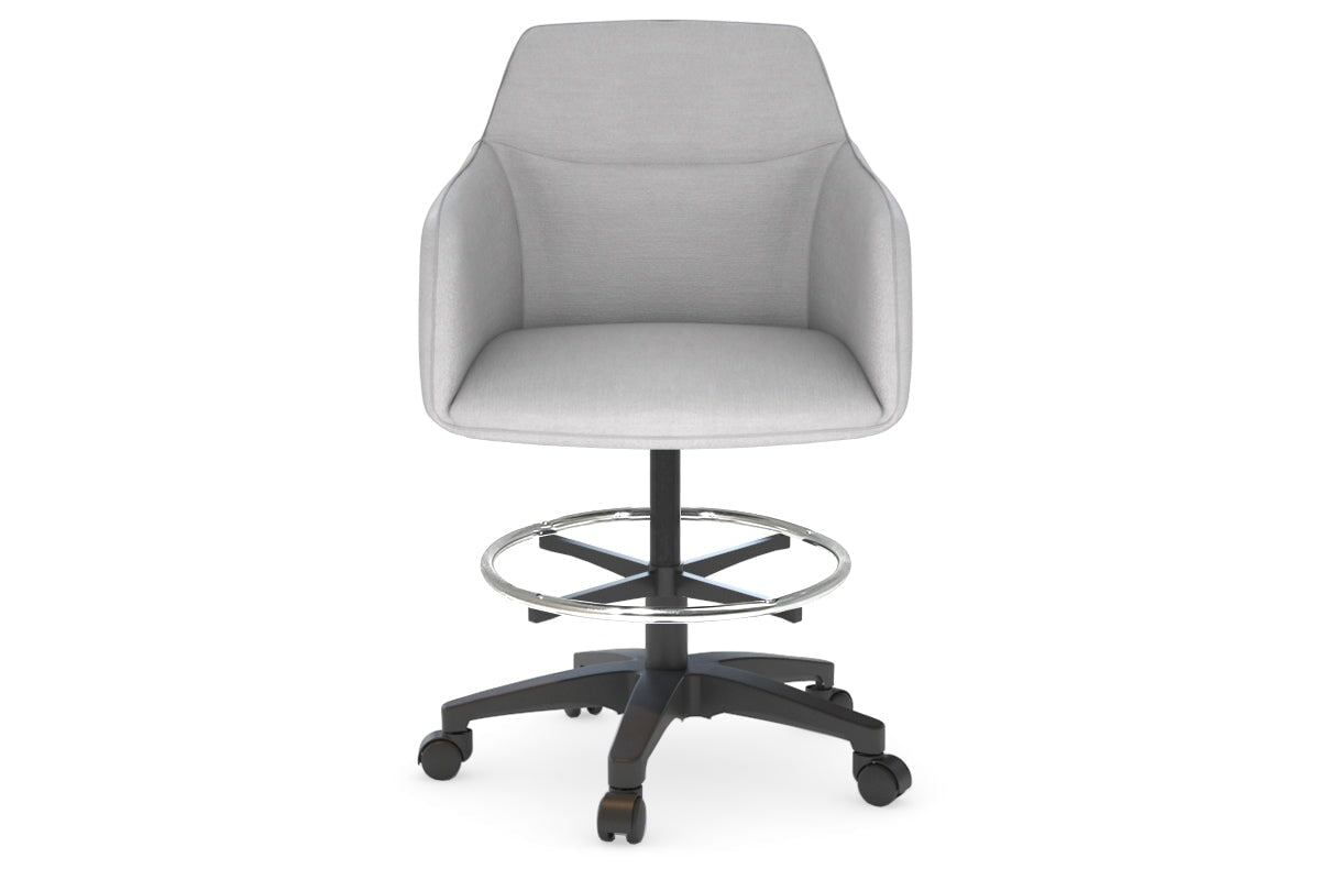 Mcduck Ergonomic Drafting Office Chair with Swivel and Tilt Function - Adjustable Stool for Architects, Artists & Home Office Workspaces