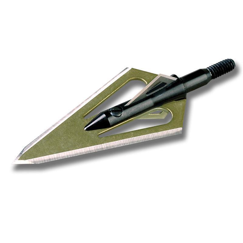 Magnus Stinger 4 Blade Broadheads - Razor Sharp Hunting Arrows for Deer & Big Game | Perfect for Bow Hunting & Target Practice