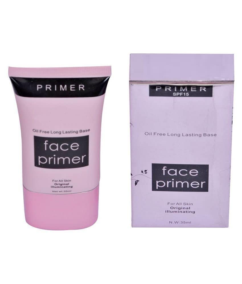 Oil-Free Long-Lasting Face Primer for All Skin Types | Makeup Base & Illuminator | Perfect for Daily Wear, Special Occasions & Photography