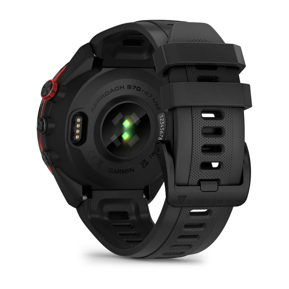 Garmin Approach S70 Premium Golf GPS Watch with Fitness Tracking - Accurate Yardages, Swing Analysis & Heart Rate Monitor for Golfers & Outdoor Enthusiasts