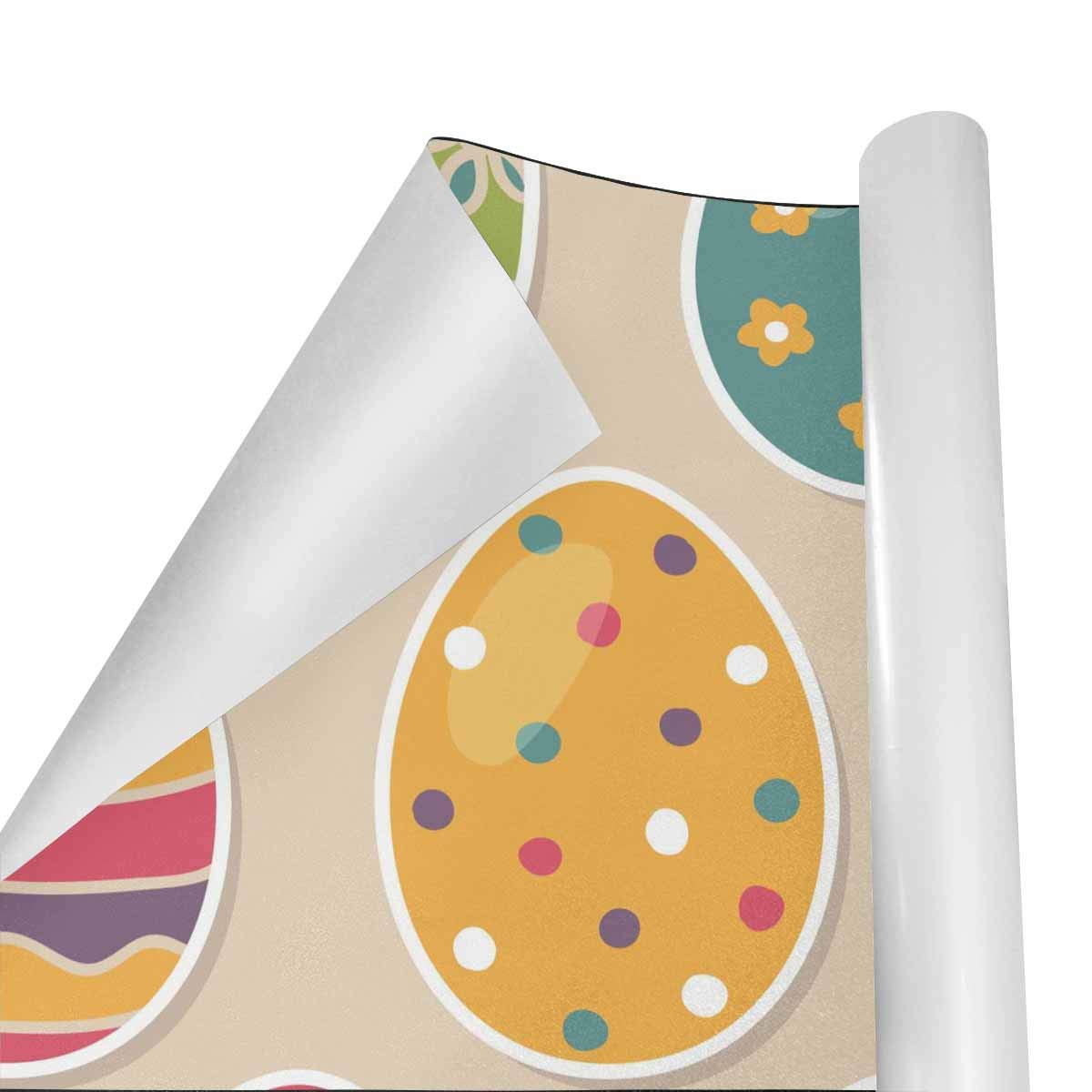 Premium Easter Egg Pattern Gift Wrapping Paper - 58