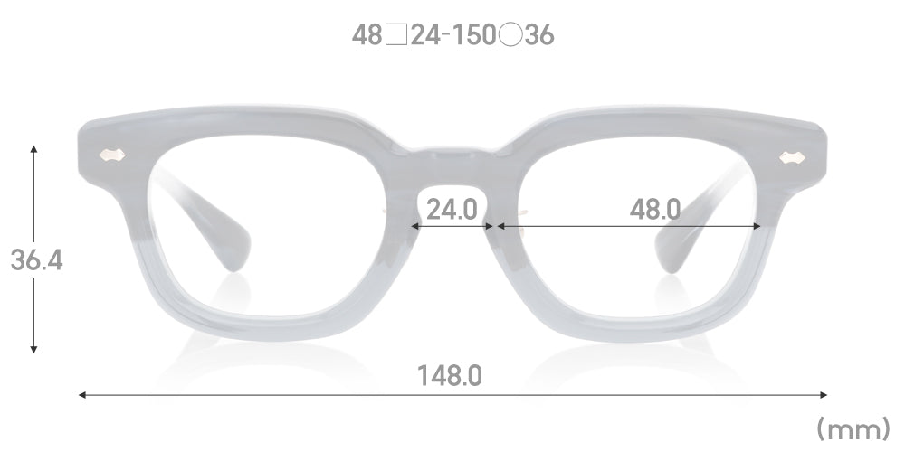 JINS UKIYO 009 58mm Classic Retro Sunglasses - UV400 Protection, Lightweight Acetate Frame for Men & Women - Perfect for Driving, Beach, and Outdoor Activities