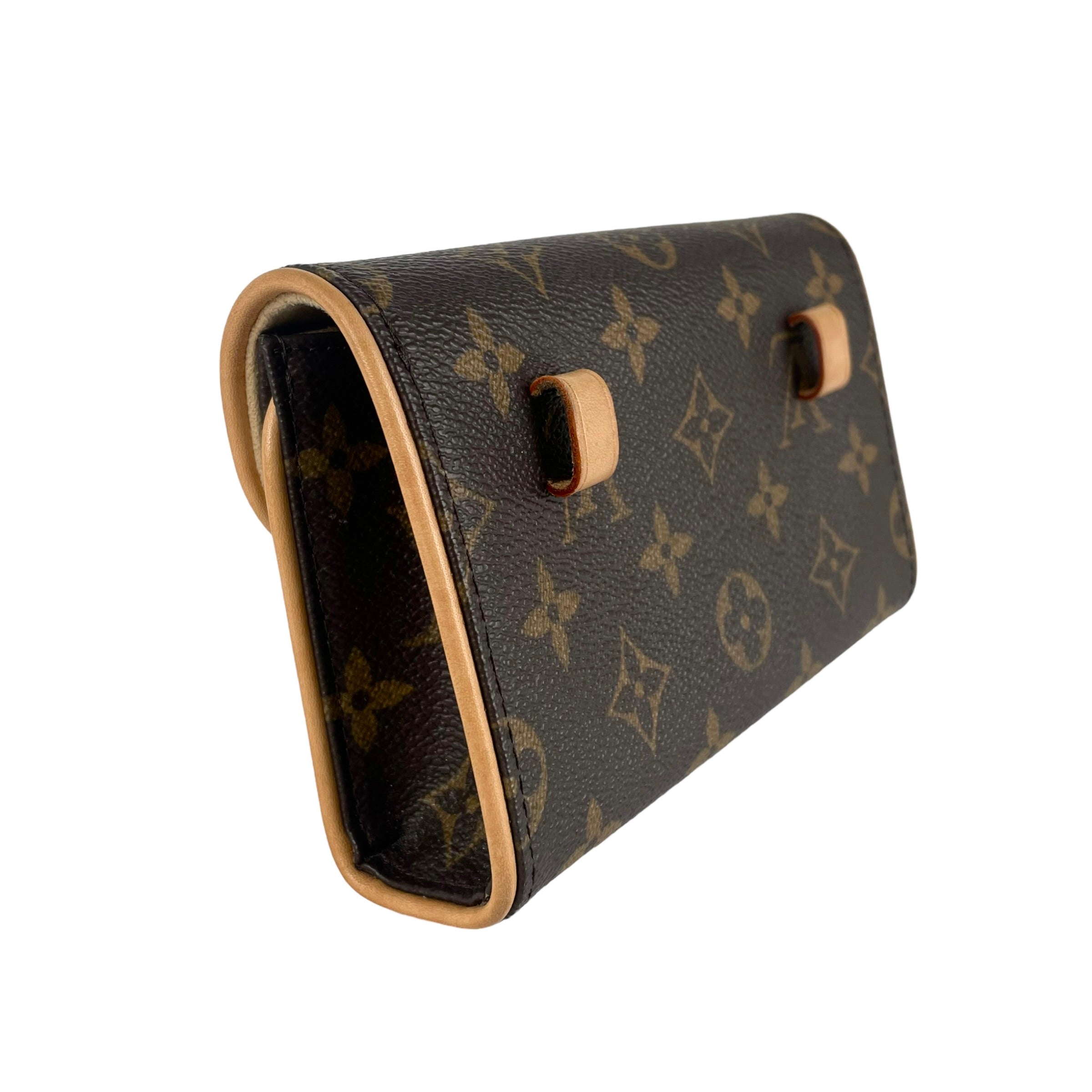 Louis Vuitton Florentine Belt Bag Pouch Monogram Crossbody Bag for Women | Luxury Designer Waist Pack | Perfect for Travel, Shopping & Everyday Use
