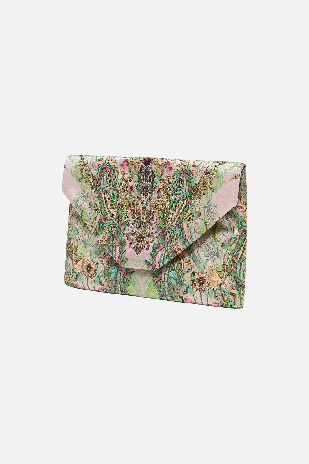 Stylish Envelope Clutch for Women - Elegant Lost City Design - Perfect for Evening Parties, Weddings & Date Nights