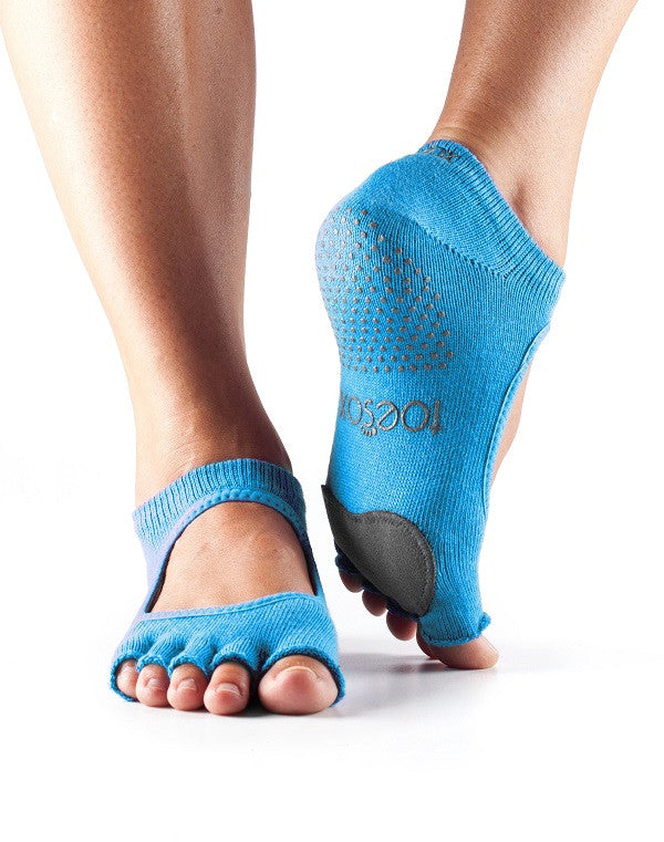 ToeSox Plie Dance Socks for Ballet, Yoga & Pilates - Non-Slip Grip, Breathable & Comfortable for Dance Classes, Workouts & Performance
