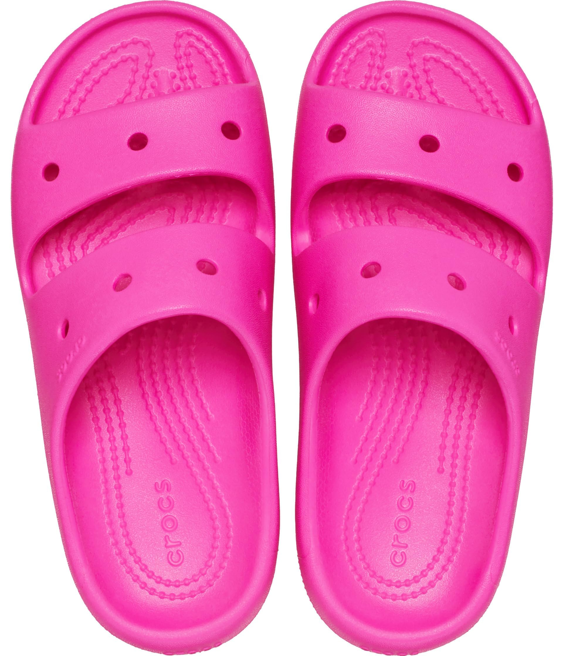 Crocs Unisex Classic 2.0 Kids Sandals - Lightweight Comfortable Water Shoes for Boys & Girls - Perfect for Beach, Pool & Outdoor Play