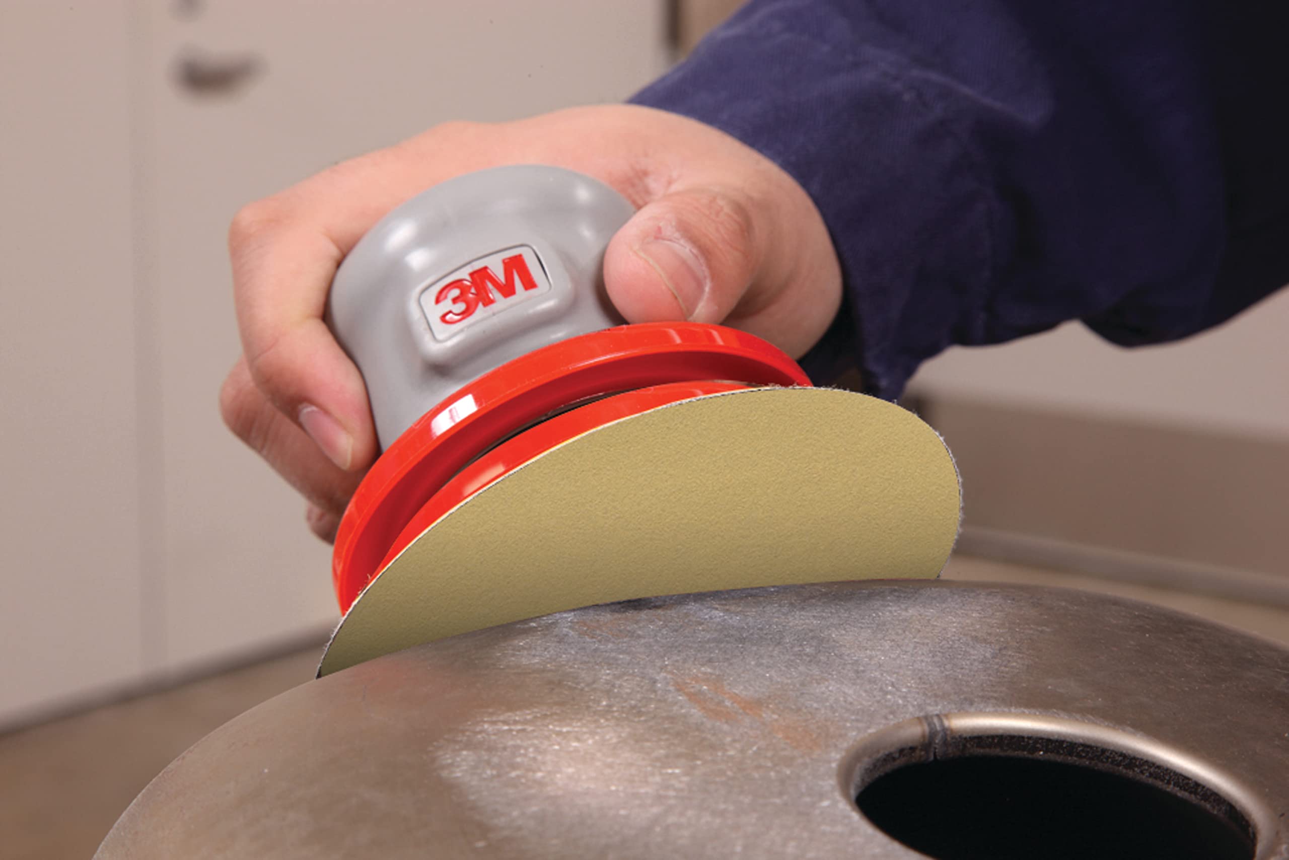 3M Hookit 236U Sanding Discs - 6 Inch, P80 Grit, C-Weight, Die 600Z - Premium Abrasive Discs for Woodworking, Metal Finishing & Automotive Sanding
