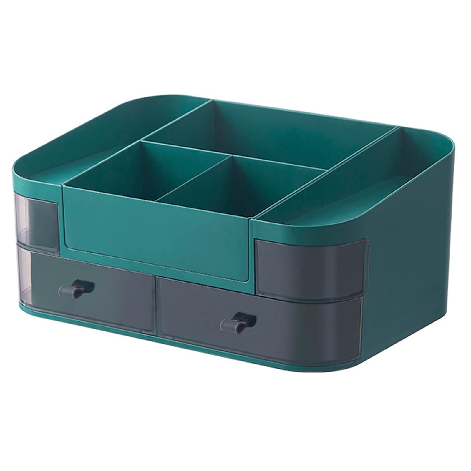 XYXH Large Capacity Cosmetic Storage Box with Drawers | Makeup Organizer for Vanity | Desktop Sundries Organizer | Perfect for Beauty Products, Jewelry & Office Supplies