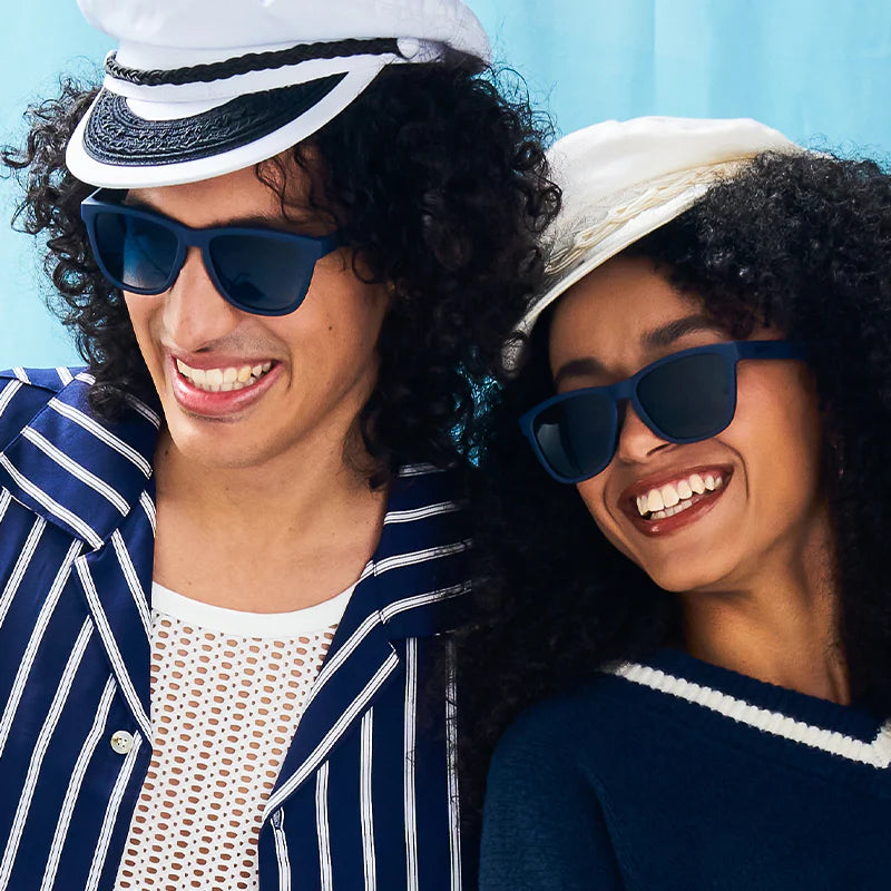 Goodr Sunglasses - Drinks Seawater, Sees Future - Polarized UV Protection Running Cycling Golf Shades for Men & Women - Perfect for Outdoor Sports, Beach & Driving