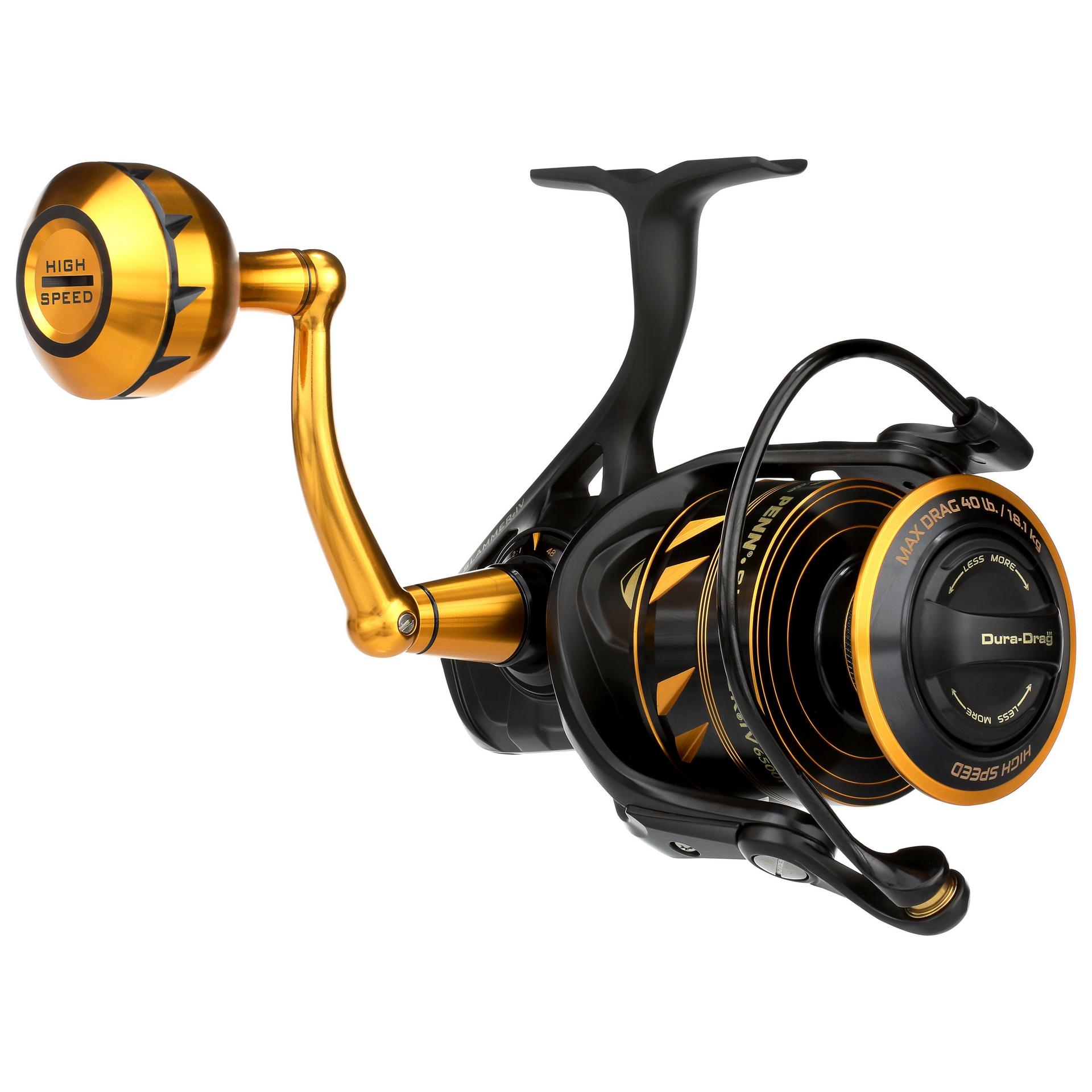 Slammer® IV Spinning Reel - High Performance Saltwater Fishing Reel with Smooth Drag System | Perfect for Offshore, Inshore, and Surf Fishing Adventures