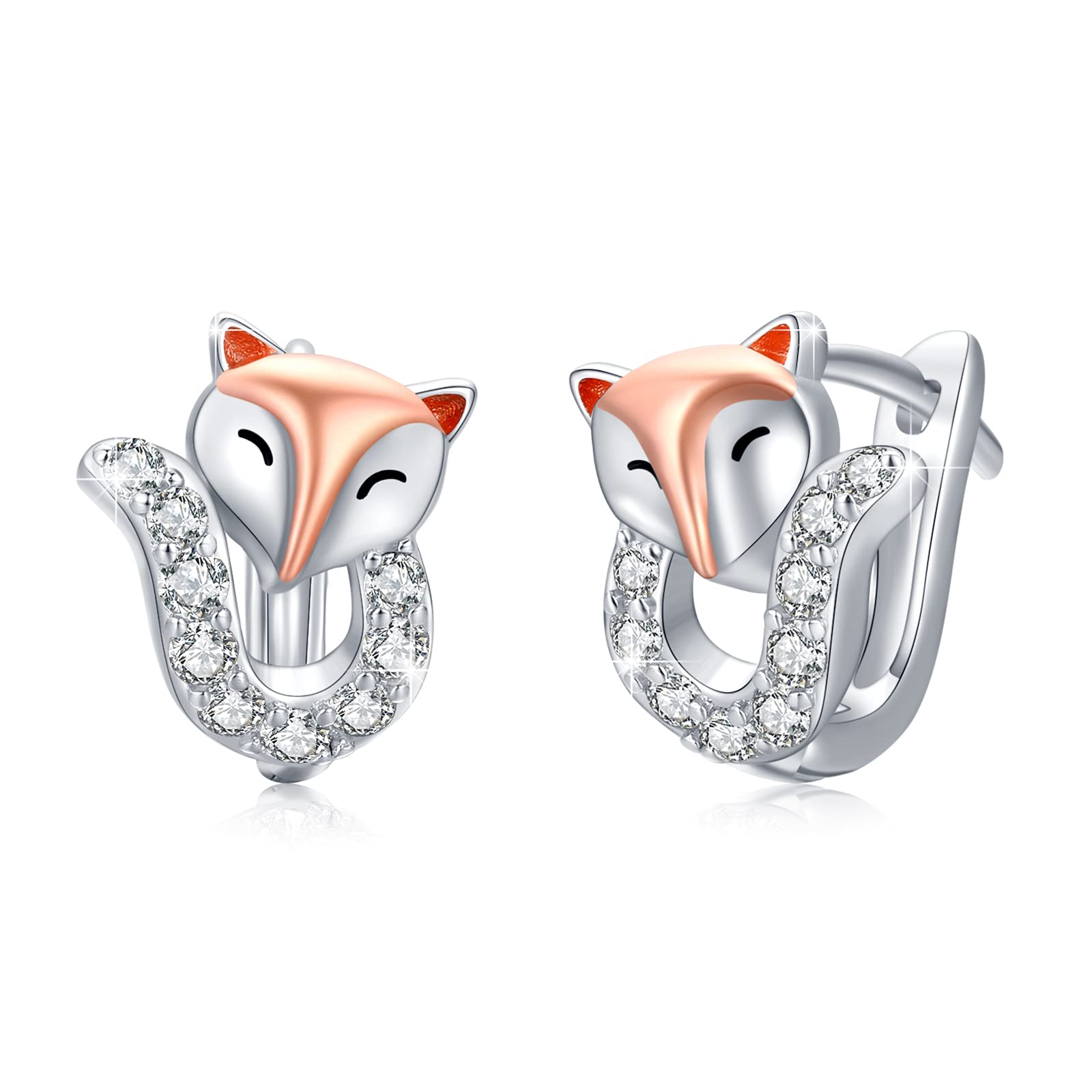 Small Sterling Silver Paw Print Huggie Hoop Earrings for Women - Cute Dog & Cat Pet Cartilage Earrings - Perfect Jewelry Gift for Teen Girls & Animal Lovers - Ideal for Casual Wear, Date Nights & Pet-Themed Parties