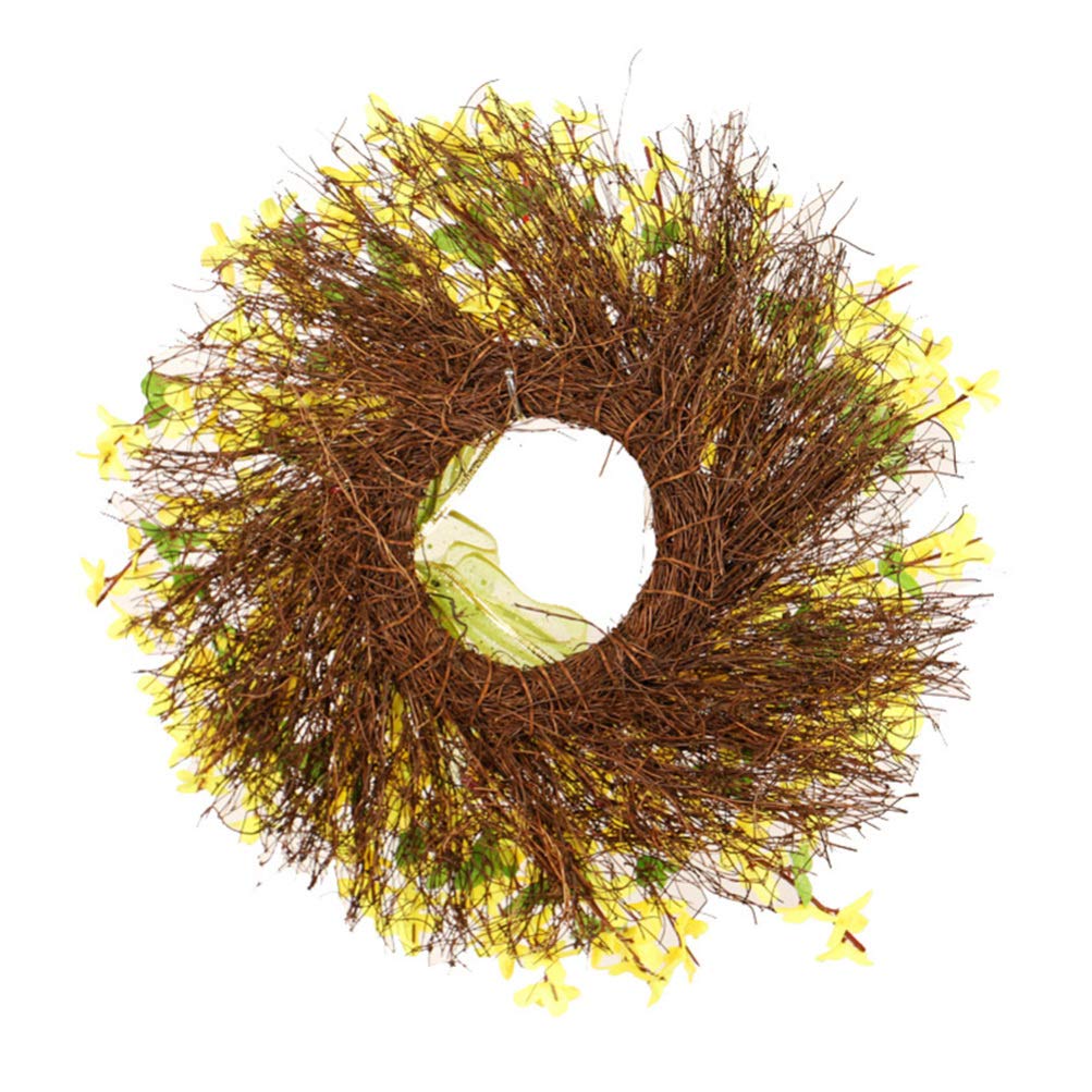 Amosfun Artificial Christmas Bamboo Flowers - Realistic Fake Greenery for Holiday Home Decor, Table Centerpieces, and Festive Party Arrangements