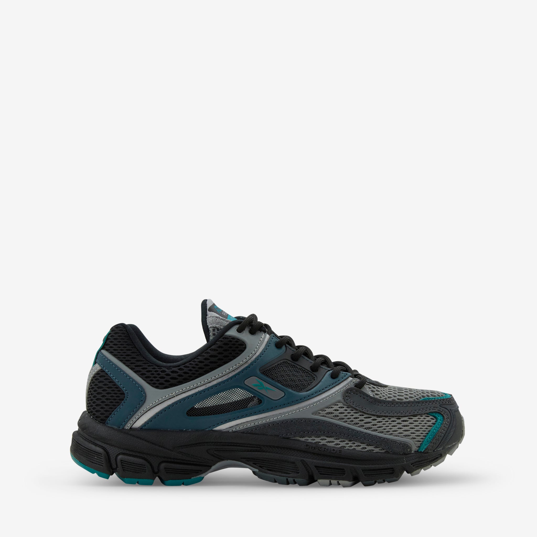 RBK Premier Trinity KFS Grey & Black Basketball Shoes - High-Performance Men's Court Sneakers for Indoor & Outdoor Games