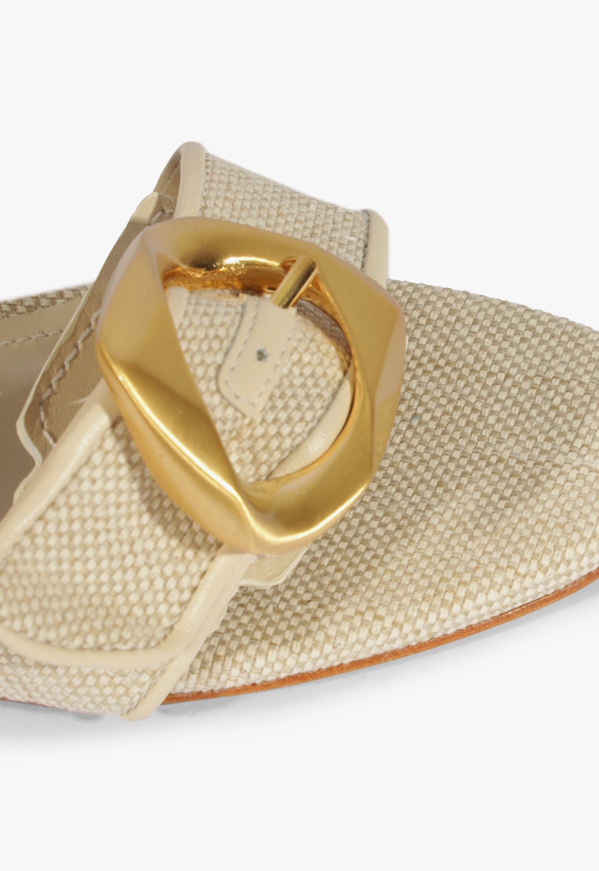Olga Deluxe Nappa Sandal - Low Heel Women's Comfortable Leather Sandals for Casual Wear & Summer Outfits | Size S25 | Style S2000108620001