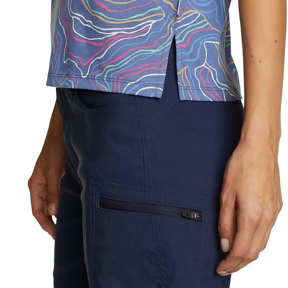 Eddie Bauer Women's Rainier Shorts - Lightweight Quick-Dry Hiking Shorts for Outdoor Adventures, Travel & Casual Wear