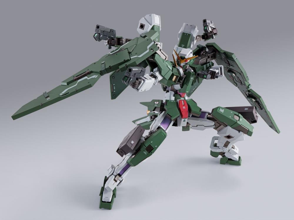 Bandai Metal Build Gundam 00 Dynames & Devise Dynames Action Figure - High-Quality Collectible Model Kit for Anime Fans & Gundam Enthusiasts | Perfect for Display, Photography & Anime-Themed Collections