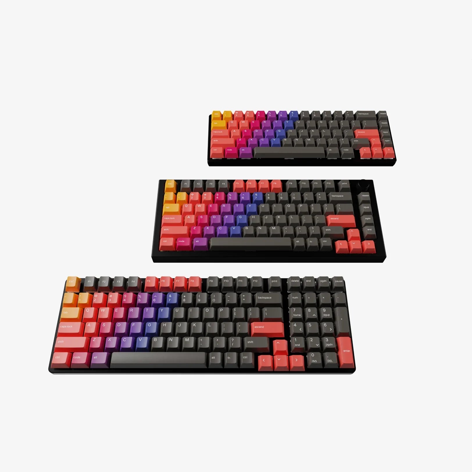 GPBT Celestial Series V1 Dye Sublimated Keycaps - Custom Mechanical Keyboard Keycaps for Gaming & Typing - Perfect for PC, Mac & Laptop Enthusiasts