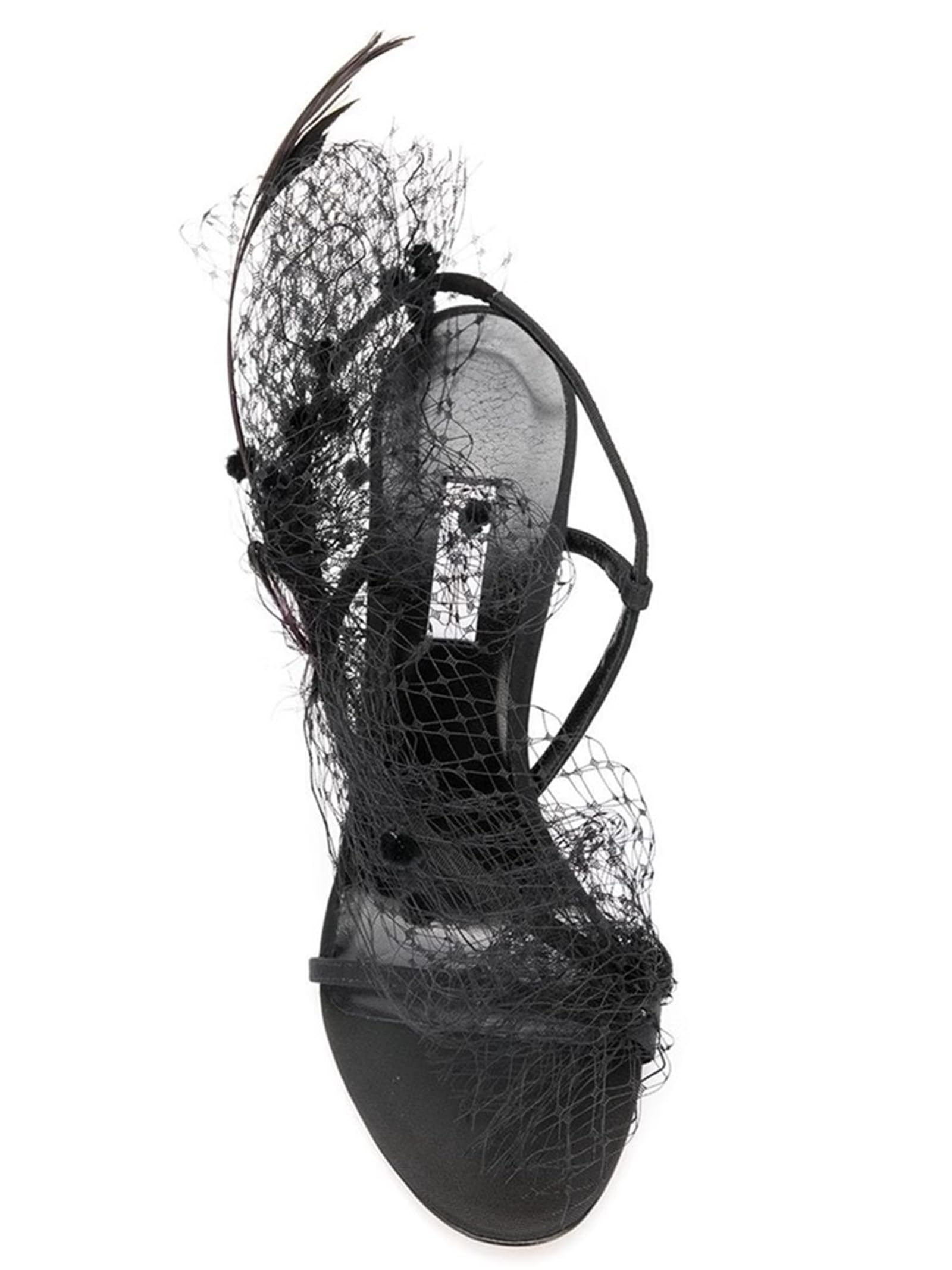 Women's Comfortable Braided Leather High Heel Sandals - RHS4 Puffy Woven Thin Stiletto Pumps with Square Open Toe, Strappy Dress Shoes for Casual & Party Wear (Black, Size 8) | Perfect for Weddings, Date Nights & Summer Outings