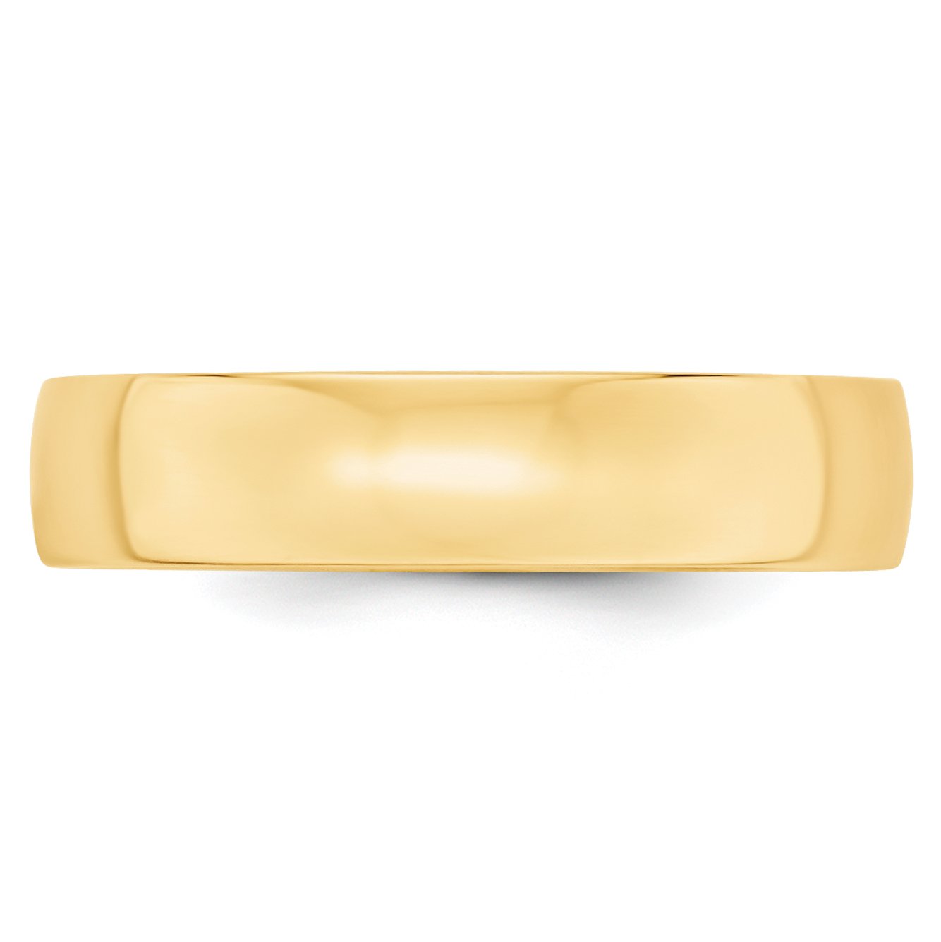 10K Solid Yellow Gold 5mm Comfort Fit Wedding Band Ring for Men & Women - Perfect for Everyday Wear, Anniversaries, and Special Occasions