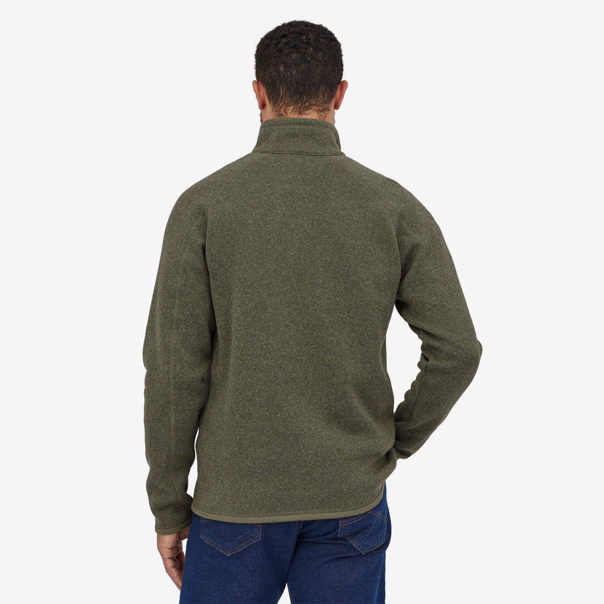 Men's Better Sweater® 1/4 Zip Fleece Jacket - Lightweight Warm Pullover for Hiking & Outdoor Activities (Style 25523)
