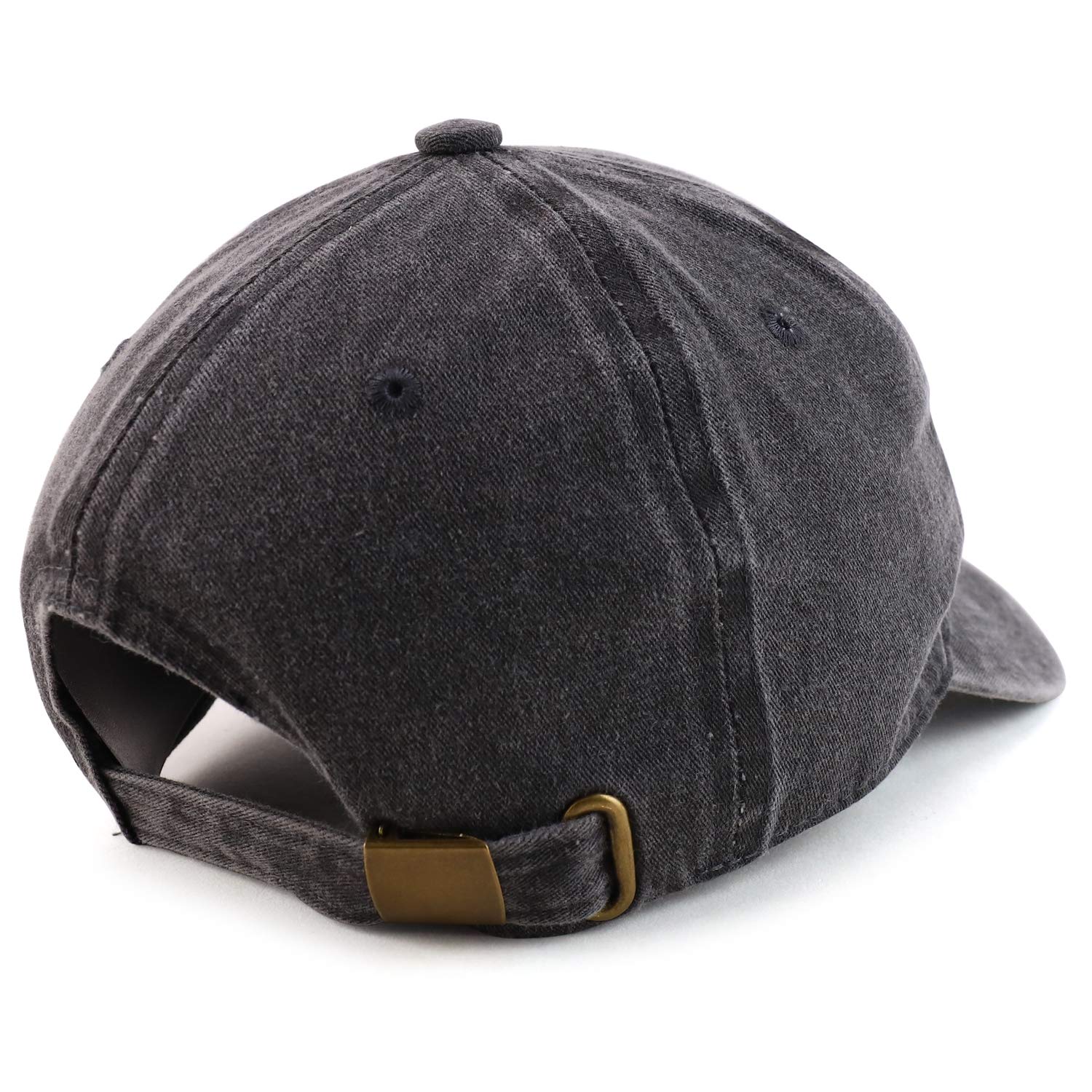 Vintage Embroidered 50th Birthday Gift Cap - Pigment Dyed Washed Cotton Hat for Men & Women - Perfect for Anniversary Celebrations, Parties & Casual Wear (Since 1975)