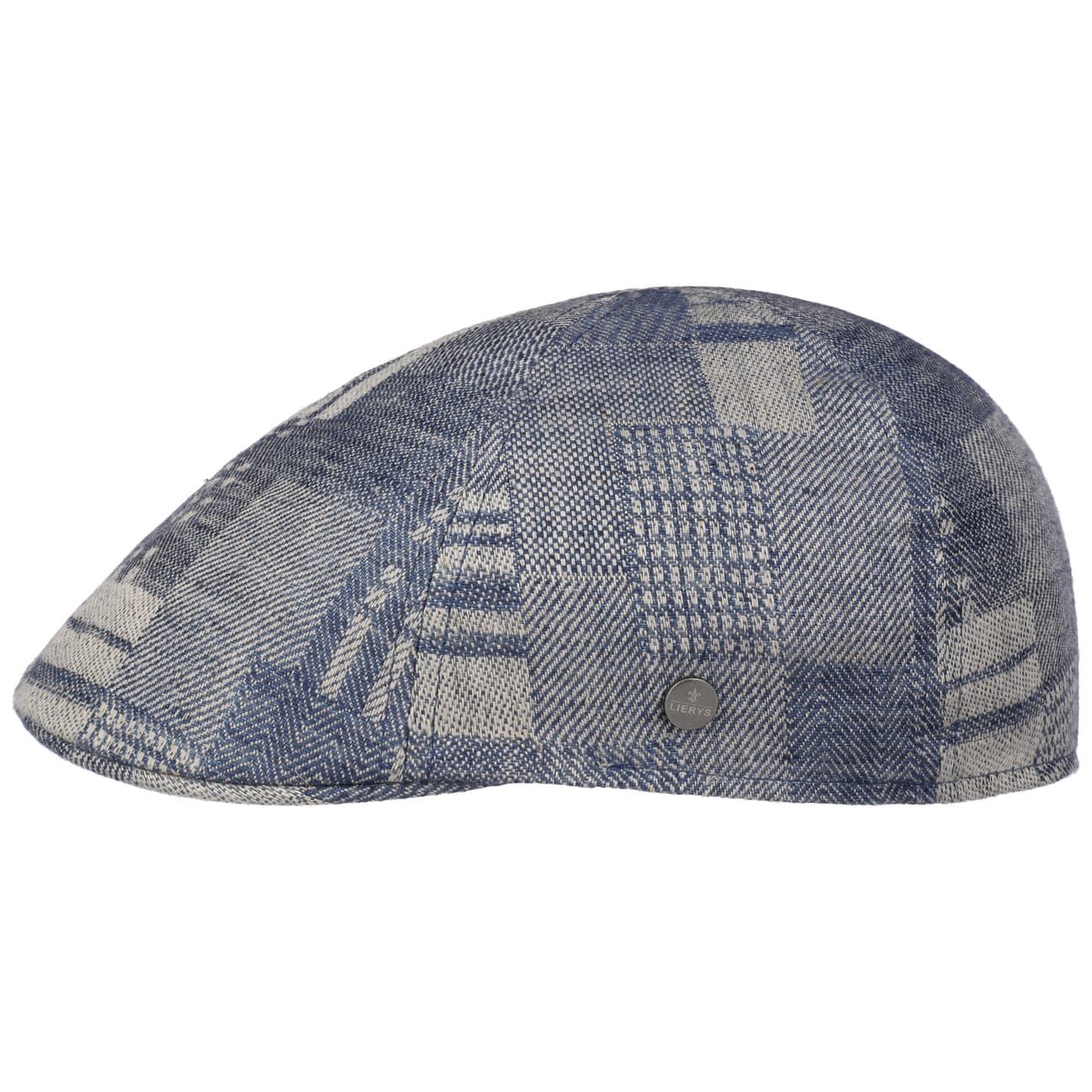 Lierys Sunbury Jacquard Flat Cap for Men - Classic Vintage Style Newsboy Hat for Casual & Outdoor Wear