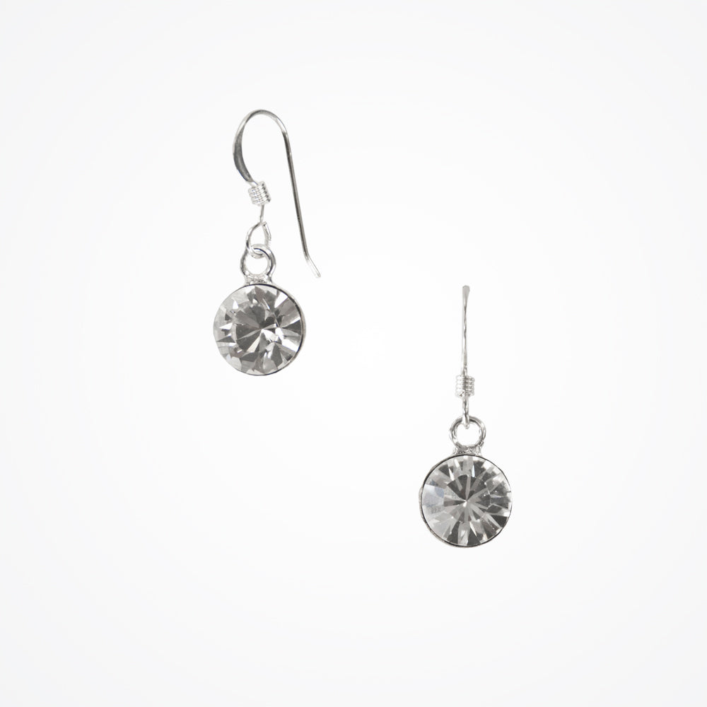 Forever Crystal Drop Earrings – Elegant Dangling Jewelry for Women | Perfect for Weddings, Parties & Special Occasions
