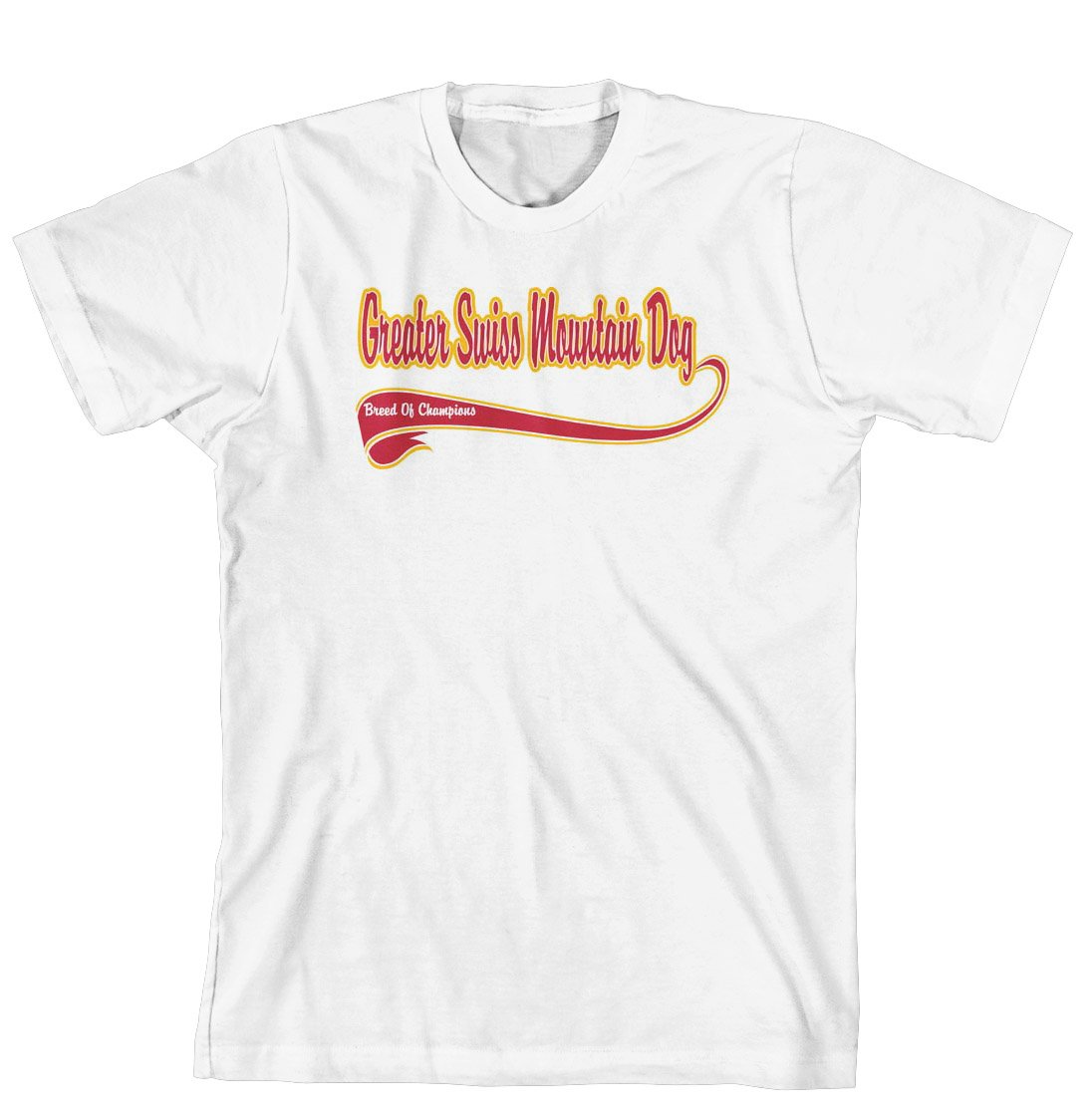 Champion Brand Greater Swiss Mountain Dog T-Shirt - Cahoon's Closet - Perfect for Dog Lovers & Swiss Mountain Dog Enthusiasts