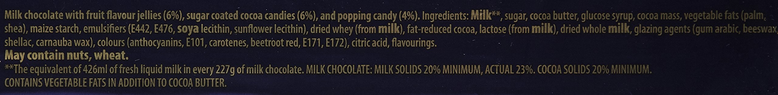 Cadbury Marvellous Creations Dairy Milk Chocolate with Jelly Shells - 180g | Delicious Candy Coated Chocolate Bars for Gifts, Parties & Snacking