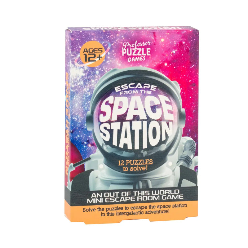 Escape Room Board Game - Escape From The Space Station | Sci-Fi Adventure Puzzle Game for Family Game Night & Team Building Activities