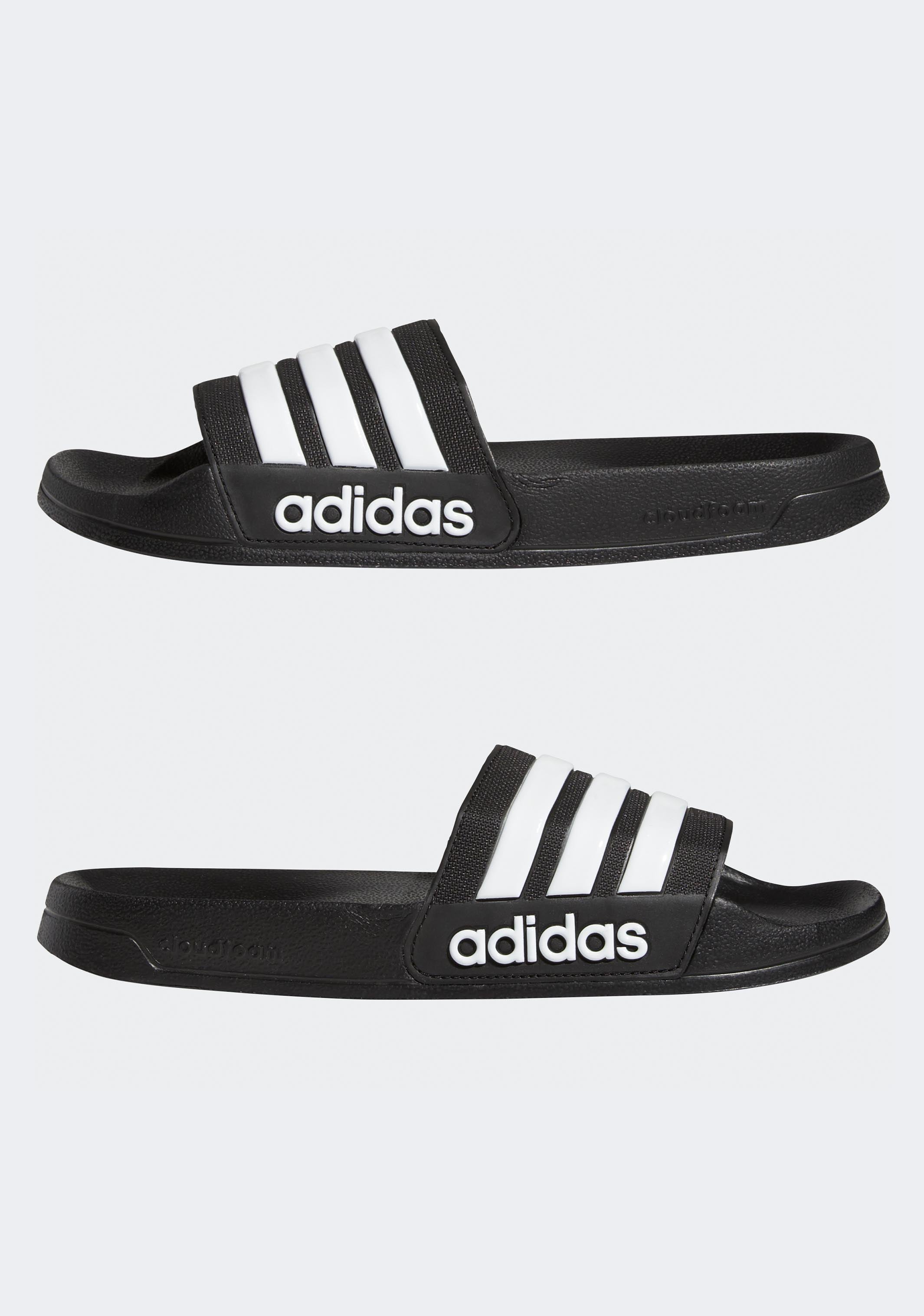 Adidas Men's Adilette Comfort Slides - Waterproof Shower Sandals for Pool, Beach & Gym | Quick-Dry Bathroom Slippers for Men