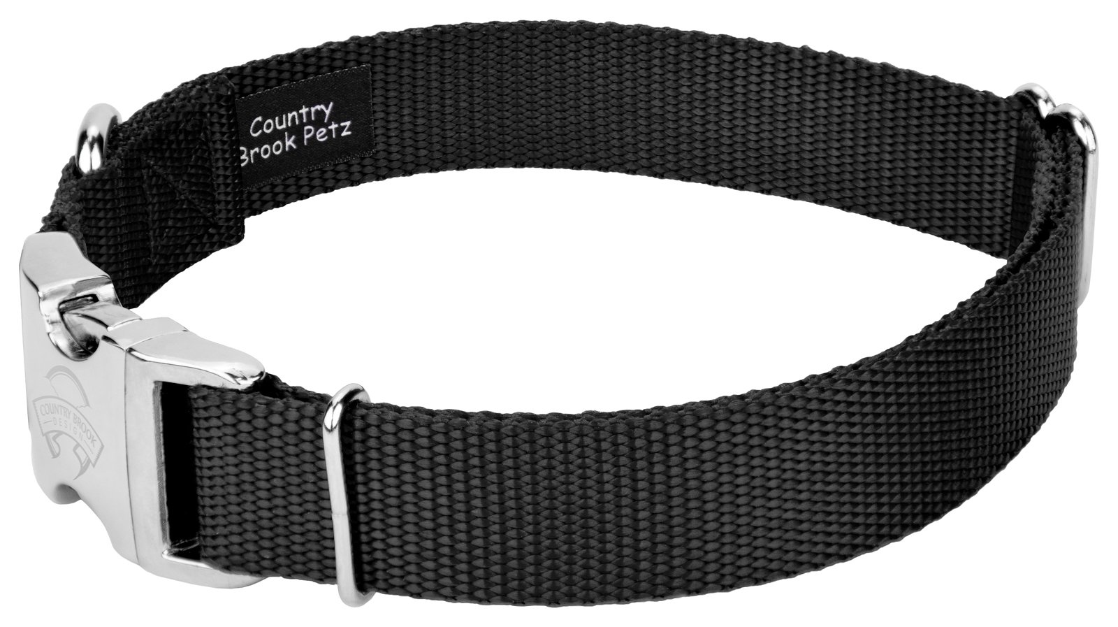 Premium Nylon Dog Collar and Leash Set for Small Medium Large Dogs - 30+ Vibrant Colors, Durable & Adjustable (3/4
