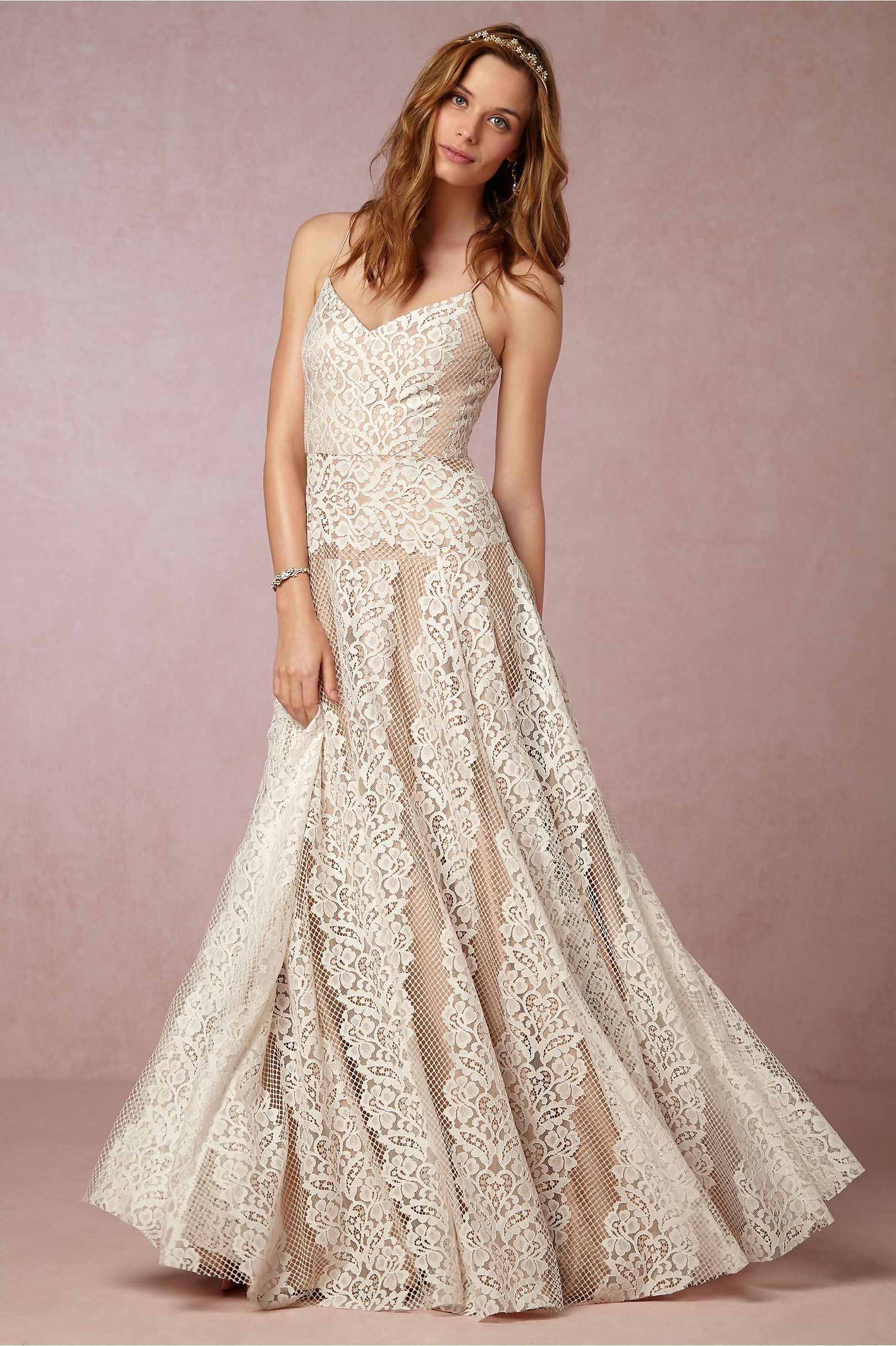 BHLDN Tracy Reese Larkin Gown - Elegant Wedding Dress for Brides & Formal Events | Perfect for Beach Weddings, Evening Galas & Special Occasions