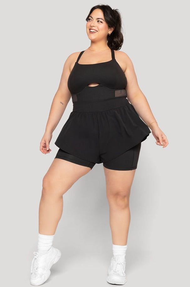 Supershort™ Runsie Black - Lightweight Running Shorts for Men & Women - Perfect for Gym, Jogging, and Outdoor Workouts
