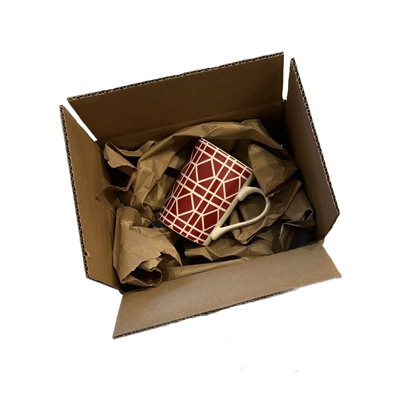 400 6x4x4 Corrugated Cardboard Shipping Boxes - Small Mailing & Packing Boxes for Ecommerce, Gift Packaging, and Storage Solutions