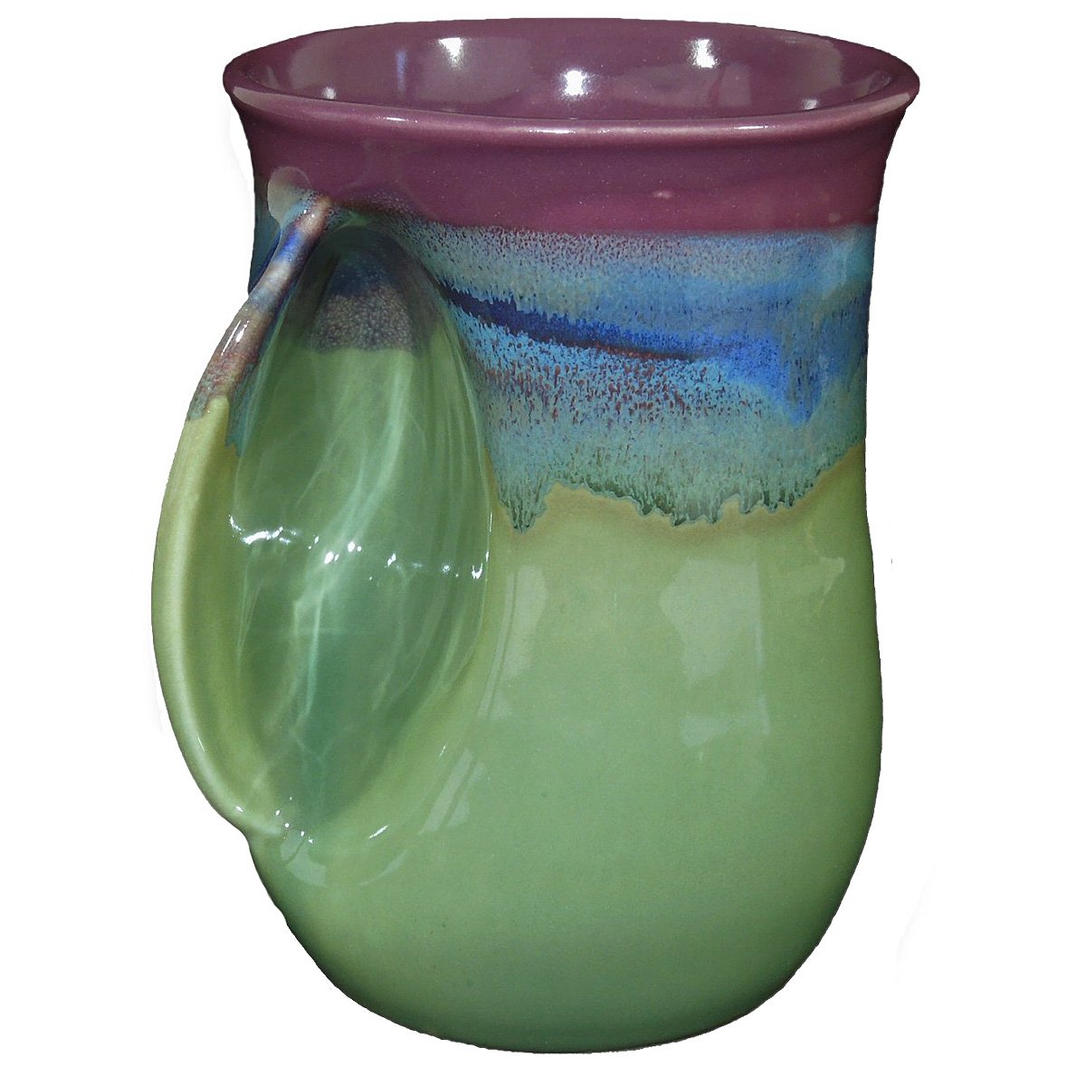 Left Handed Hand Warmer Mug - Mossy Creek Design - Perfect for Coffee, Tea & Hot Drinks - Ideal for Office, Home & Outdoor Use