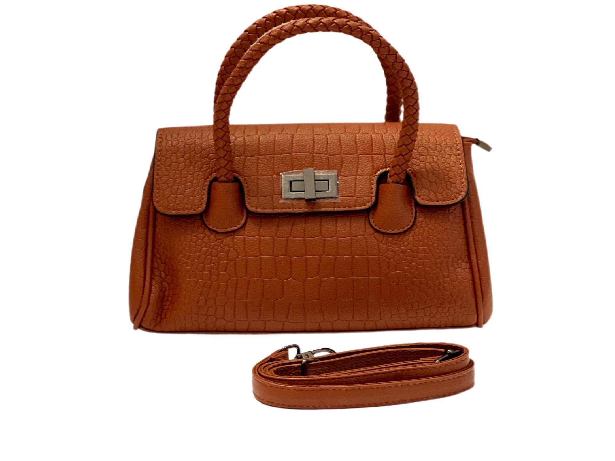Stylish Women's Crossbody Bag - Genuine PU Leather Shoulder Purse with Adjustable Strap - Perfect for Travel, Shopping & Everyday Use