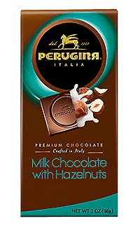 Premium Milk Chocolate with Hazelnuts - 12 Pack (3 oz Each) | Gourmet Gift, Party Favors & Holiday Treats