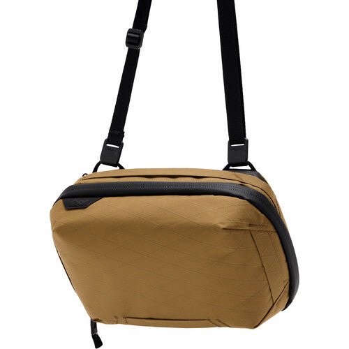 Peak Design Tech Pouch - Waterproof Travel Organizer for Electronics & Cables (Coyote) - Perfect for Camping, Hiking & Business Trips